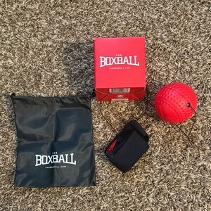 The Boxball Red Boxing Reflex Ball Set